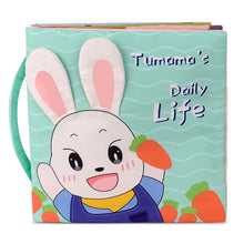 Tumama Soft Cloth Baby Books First Year, Non-Toxic Fabric Colorful Cloth Book for Babies Infants Newborns Early Education Baby Toys